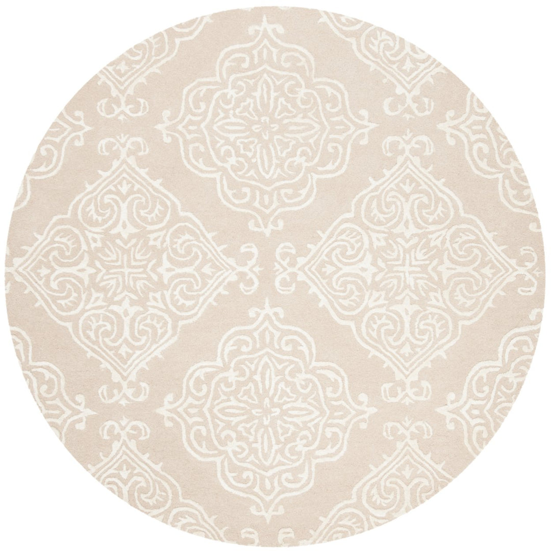 SAFAVIEH Glamour GLM568E Handmade Beige / Ivory Rug Image 1