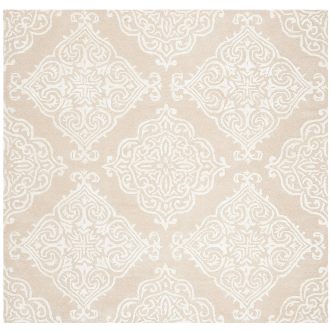 SAFAVIEH Glamour GLM568E Handmade Beige / Ivory Rug Image 6