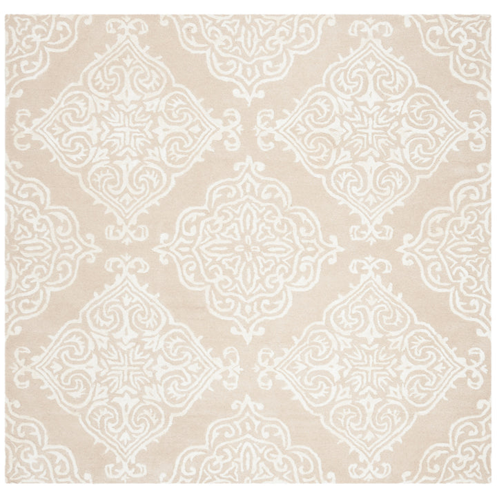 SAFAVIEH Glamour GLM568E Handmade Beige / Ivory Rug Image 6