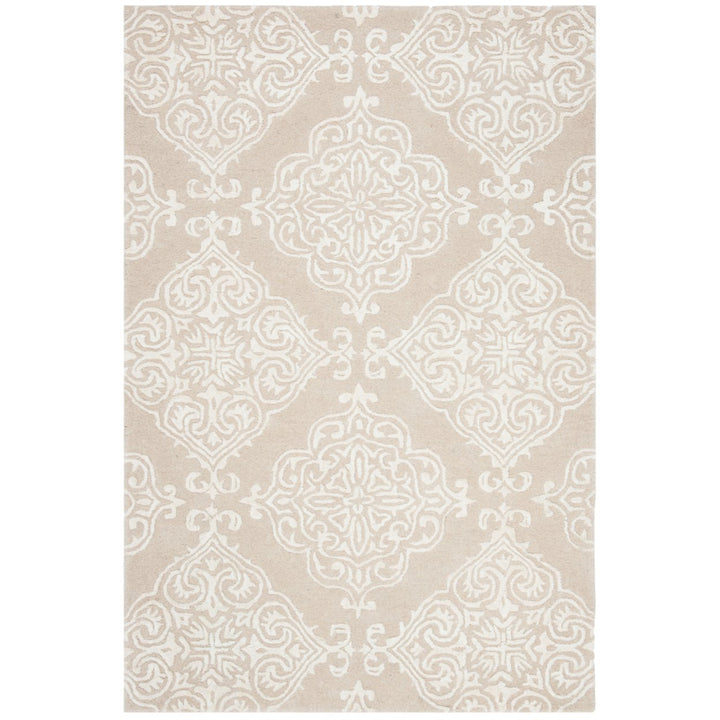 SAFAVIEH Glamour GLM568E Handmade Beige / Ivory Rug Image 9