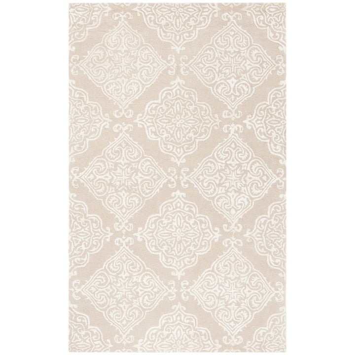 SAFAVIEH Glamour GLM568E Handmade Beige / Ivory Rug Image 1