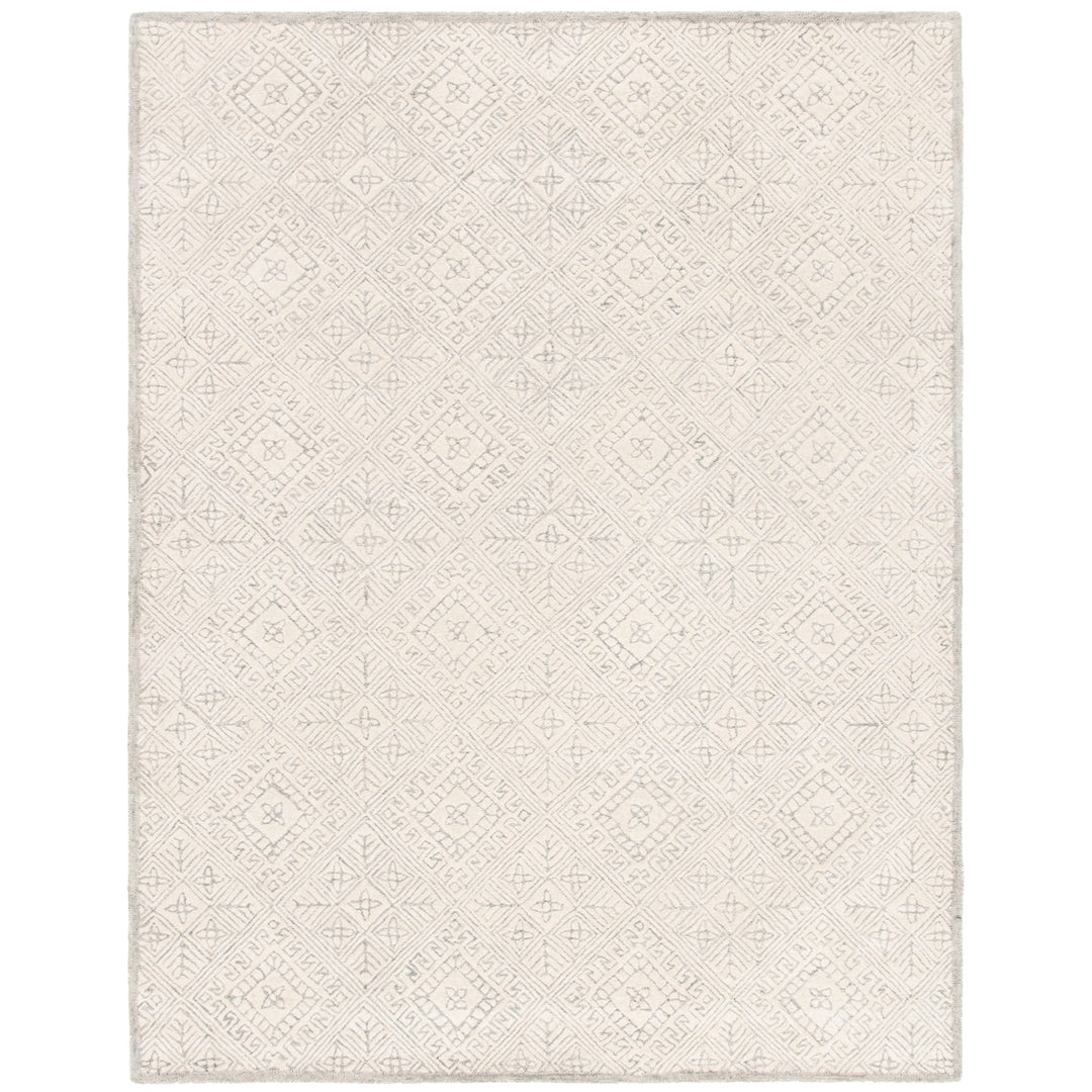 SAFAVIEH Glamour GLM660F Handmade Grey / Ivory Rug Image 1