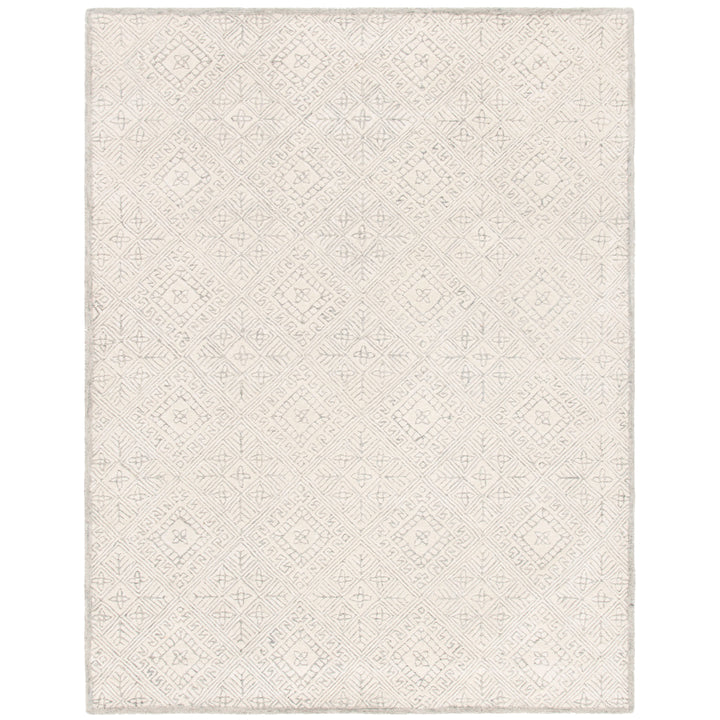 SAFAVIEH Glamour GLM660F Handmade Grey / Ivory Rug Image 1