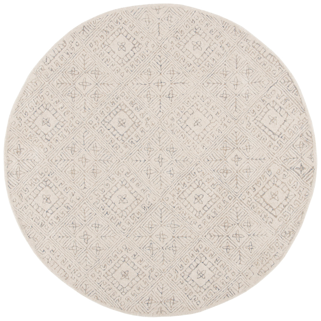 SAFAVIEH Glamour GLM660A Handmade Ivory / Beige Rug Image 4