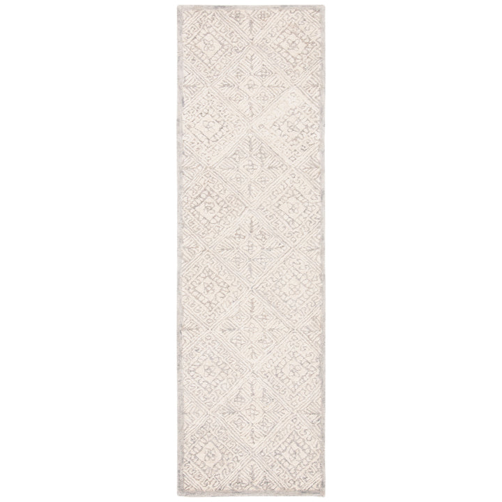 SAFAVIEH Glamour GLM660F Handmade Grey / Ivory Rug Image 4