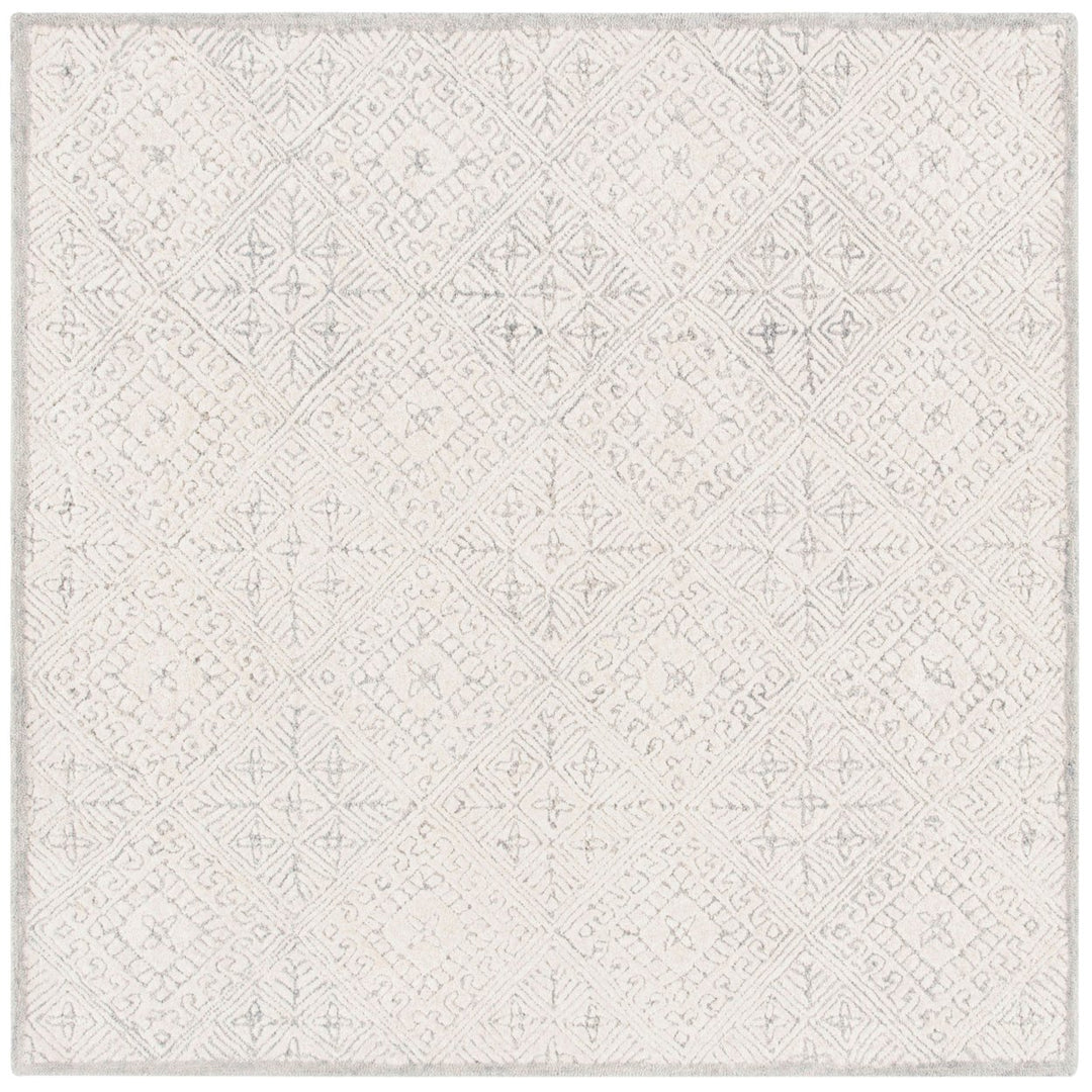 SAFAVIEH Glamour GLM660F Handmade Grey / Ivory Rug Image 1