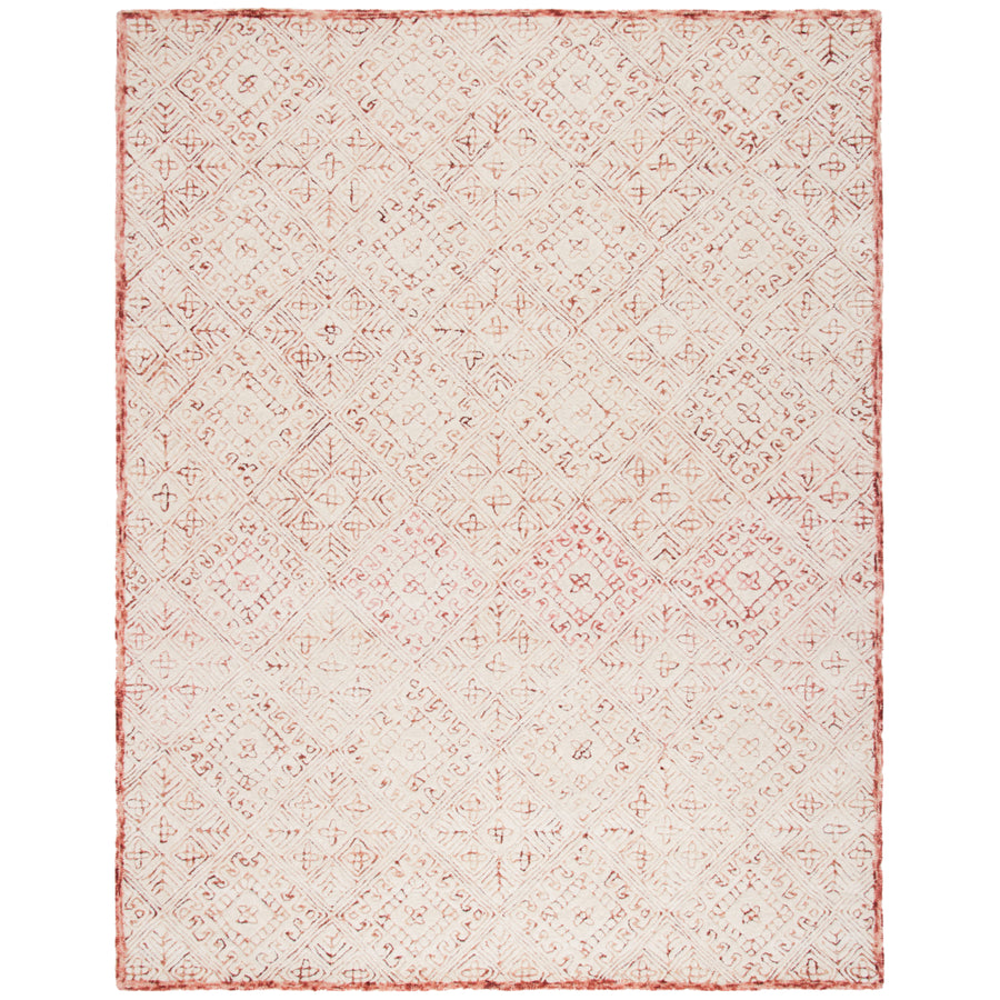 SAFAVIEH Glamour GLM660U Handmade Pink / Ivory Rug Image 1