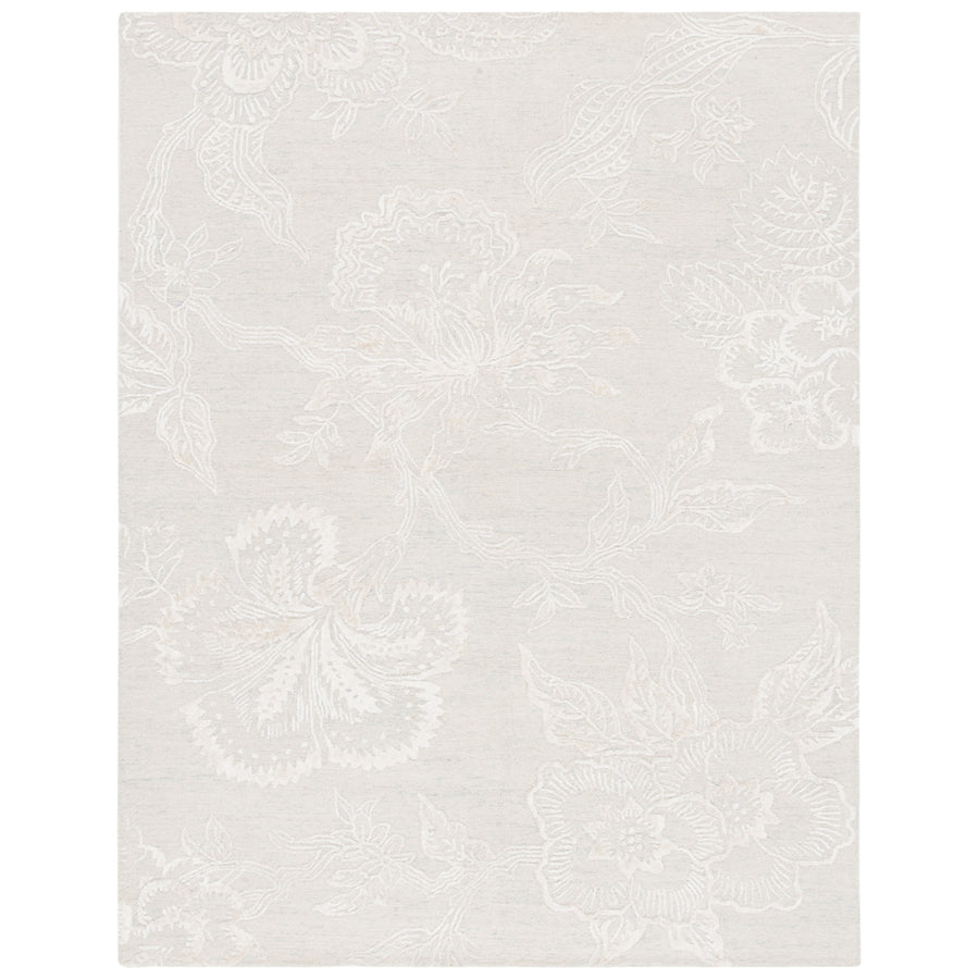 SAFAVIEH Glamour GLM661M Handmade Light Blue / Ivory Rug Image 1