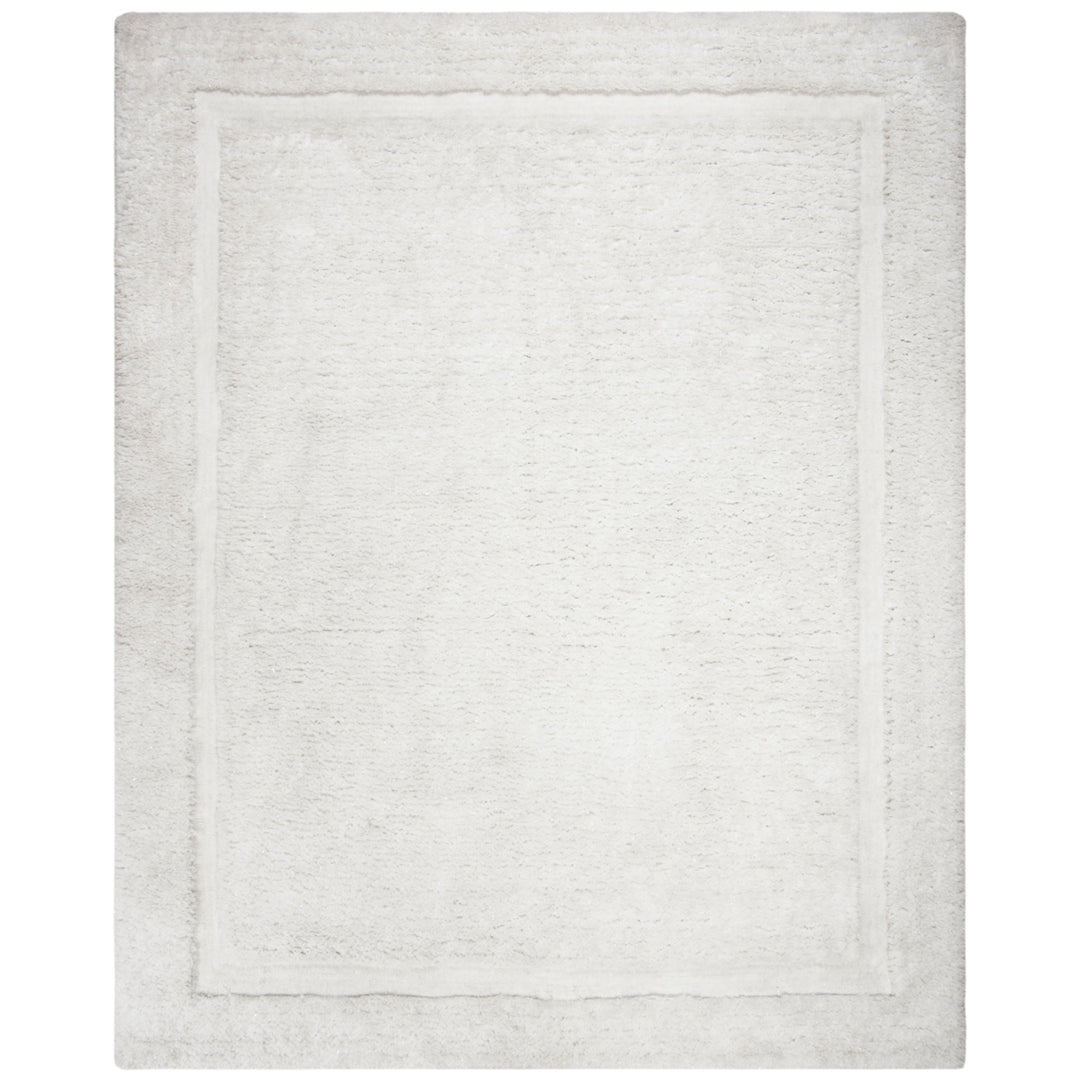 SAFAVIEH Glamour Shag GLS101A Handmade Ivory Rug Image 1