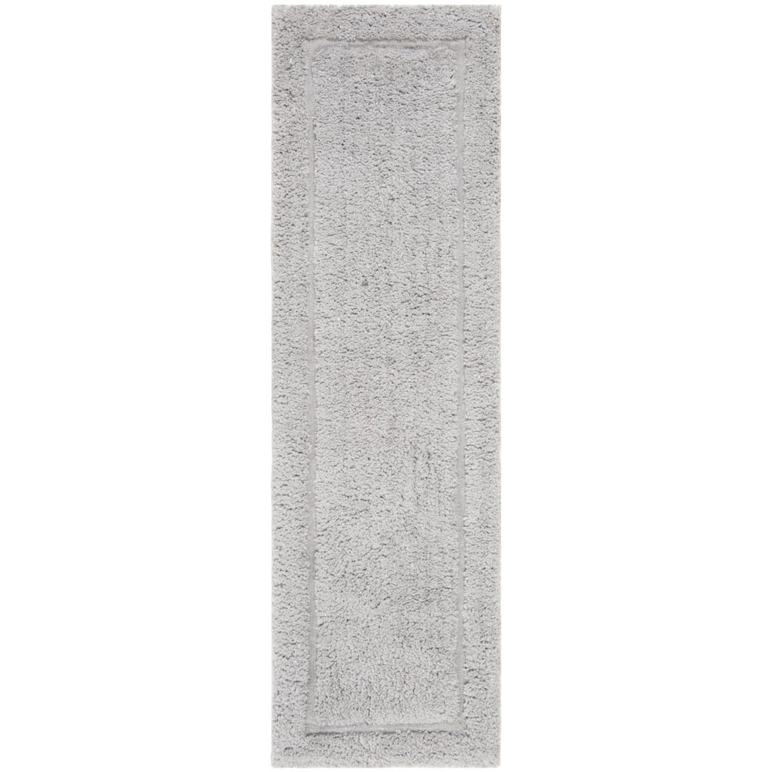 SAFAVIEH Glamour Shag Collection GLS101F Handmade Grey Rug Image 5