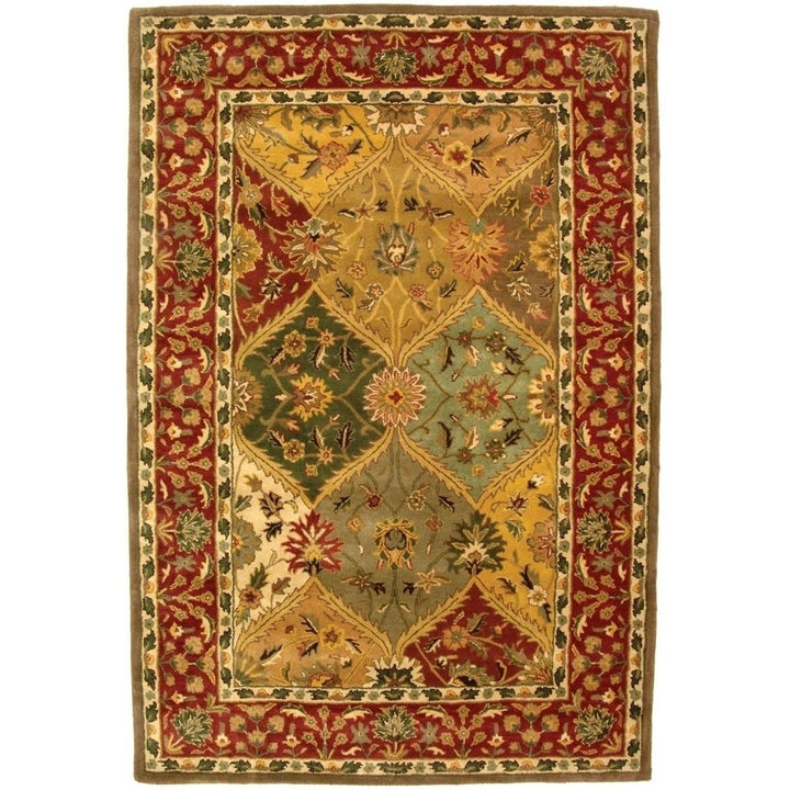 SAFAVIEH Heritage Collection HG111A Handmade Multi Rug Image 1