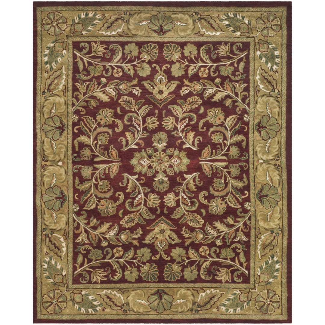 SAFAVIEH Heritage HG170A Handmade Red / Gold Rug Image 1