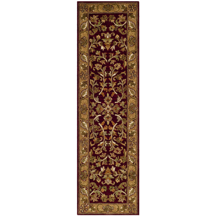 SAFAVIEH Heritage HG170A Handmade Red / Gold Rug Image 5