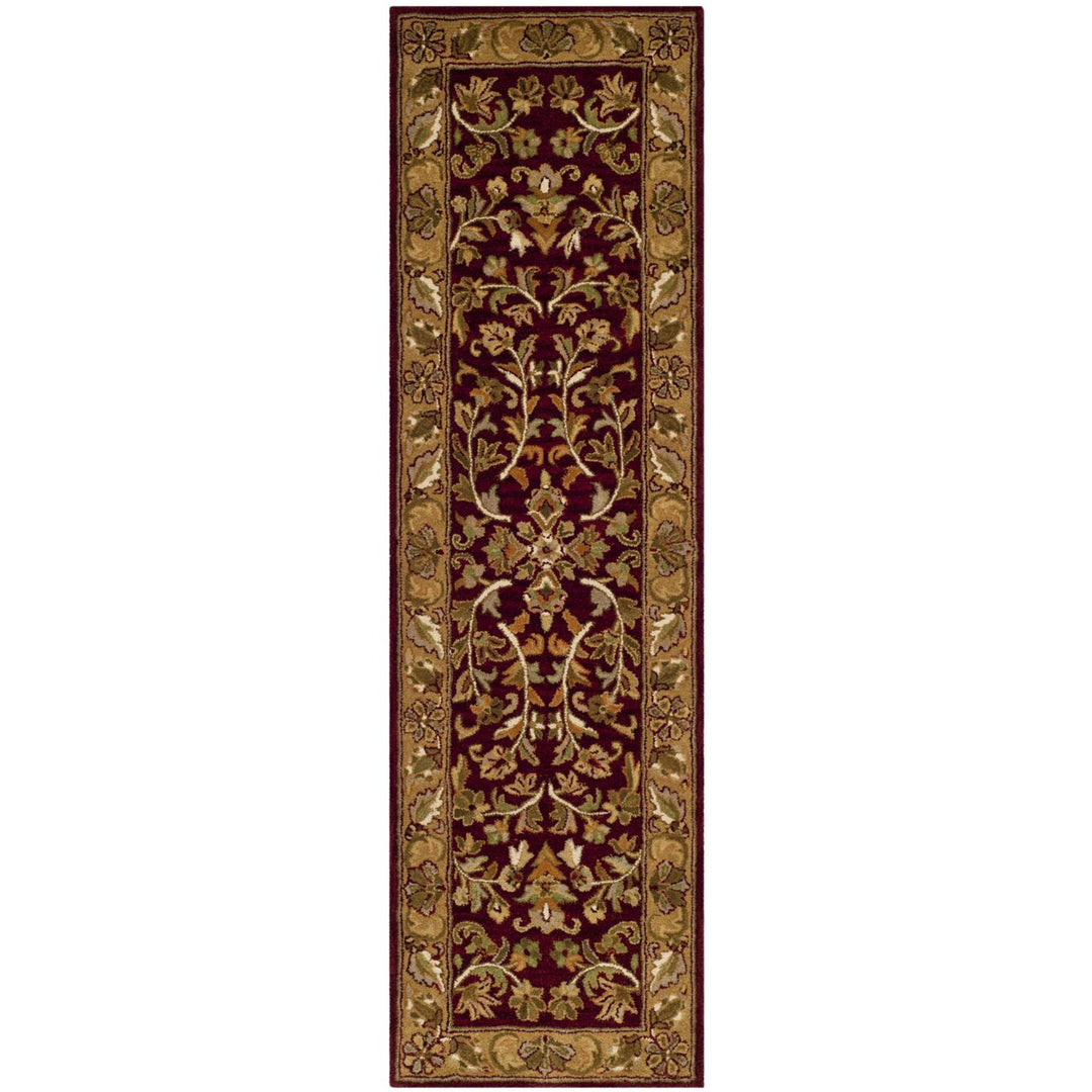 SAFAVIEH Heritage HG170A Handmade Red / Gold Rug Image 1