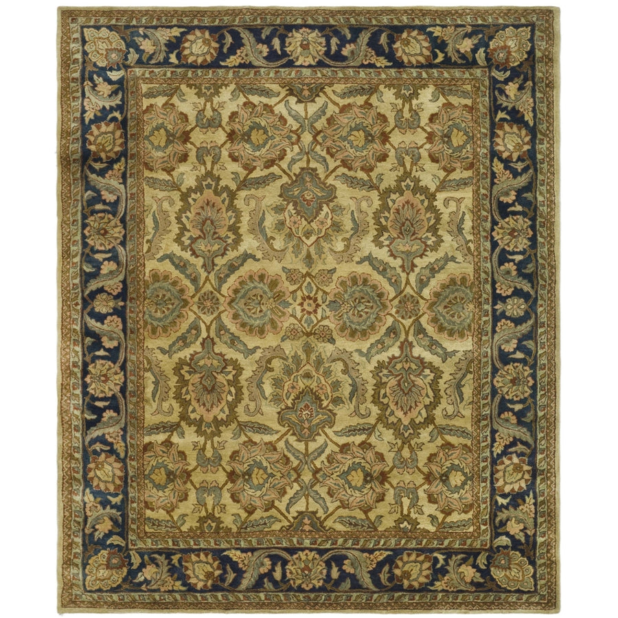 SAFAVIEH Heritage HG172A Handmade Beige / Blue Rug Image 1