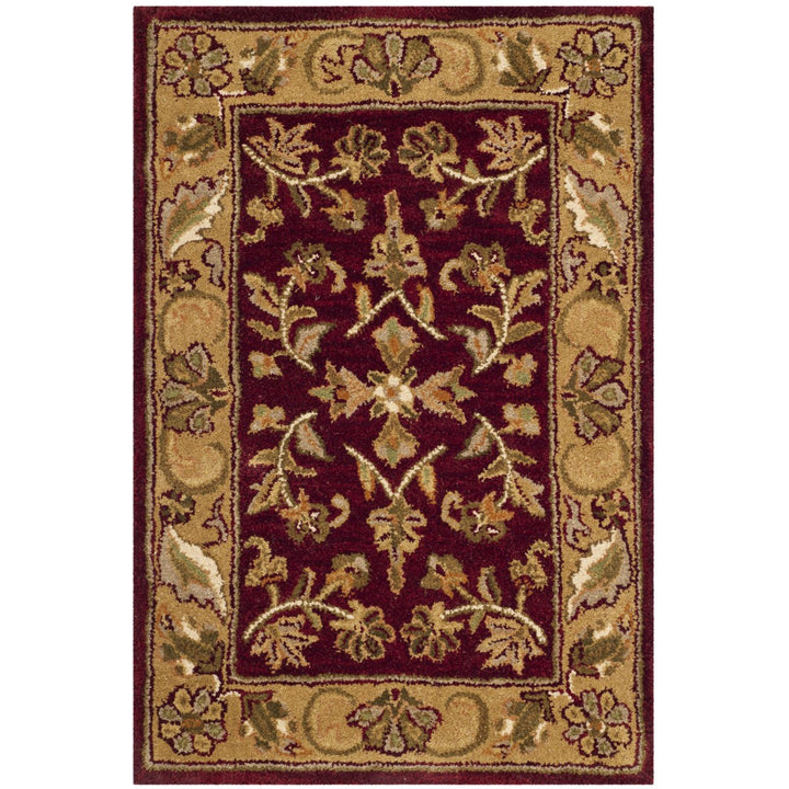 SAFAVIEH Heritage HG170A Handmade Red / Gold Rug Image 1