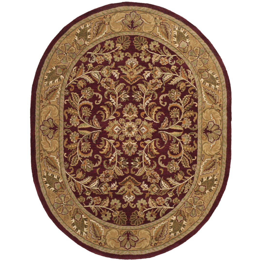 SAFAVIEH Heritage HG170A Handmade Red / Gold Rug Image 9