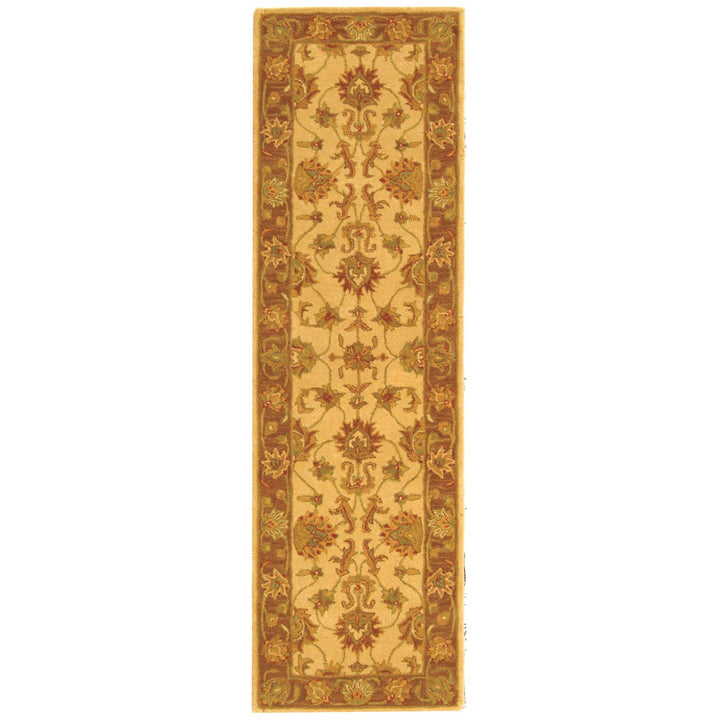 SAFAVIEH Heritage HG343D Handmade Ivory / Brown Rug Image 1