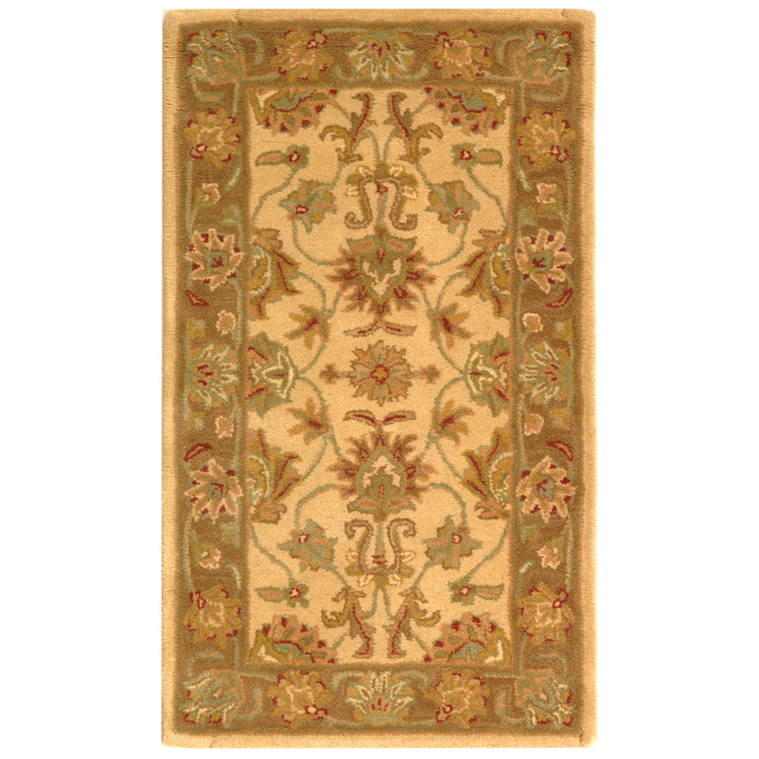 SAFAVIEH Heritage HG343D Handmade Ivory / Brown Rug Image 6