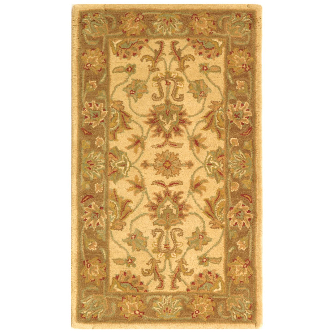 SAFAVIEH Heritage HG343D Handmade Ivory / Brown Rug Image 1