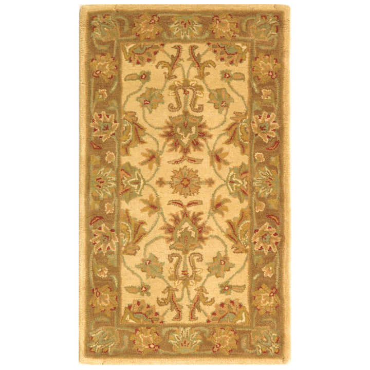 SAFAVIEH Heritage HG343D Handmade Ivory / Brown Rug Image 1