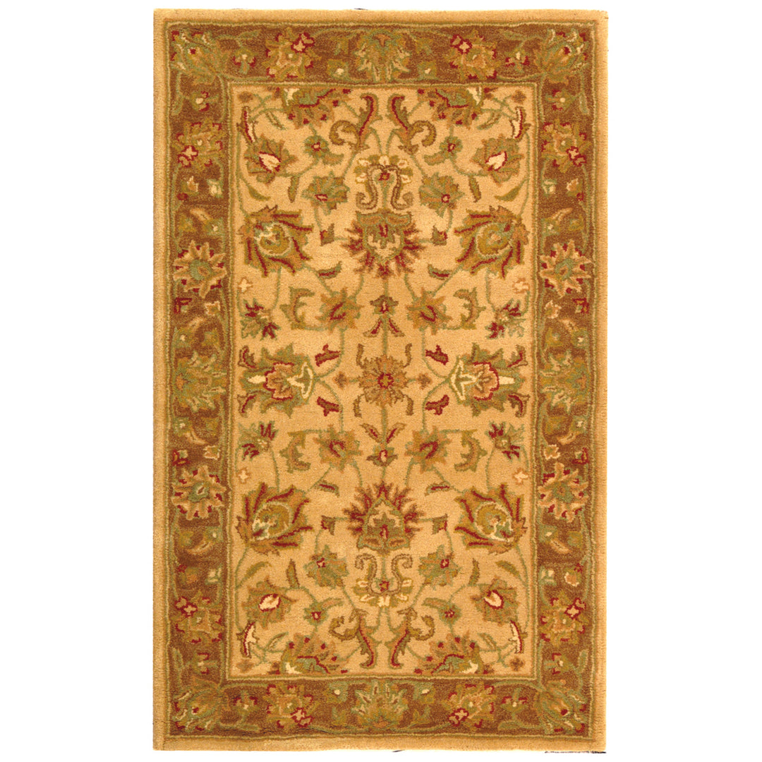 SAFAVIEH Heritage HG343D Handmade Ivory / Brown Rug Image 7