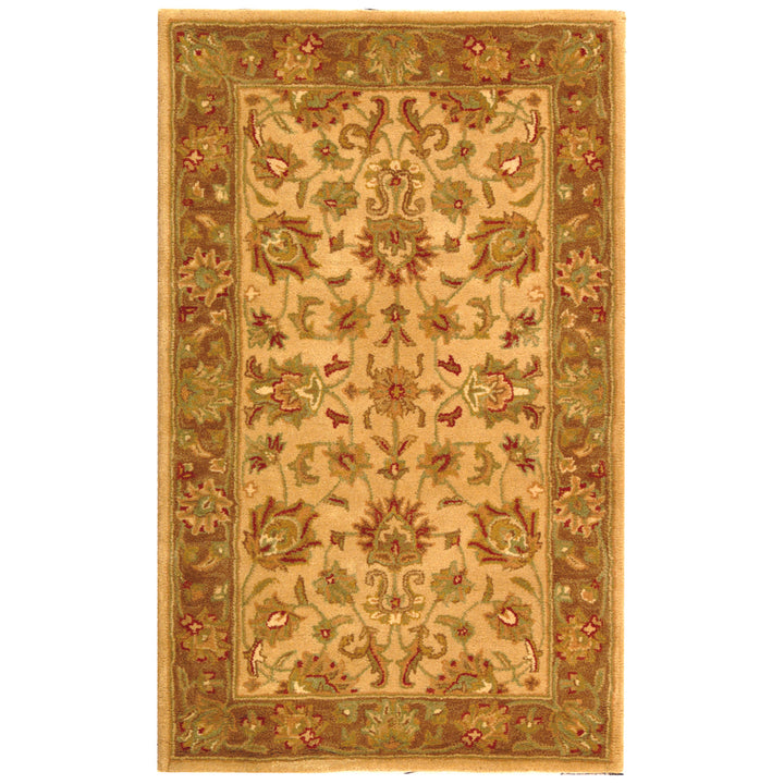 SAFAVIEH Heritage HG343D Handmade Ivory / Brown Rug Image 7