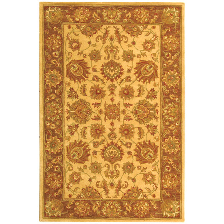 SAFAVIEH Heritage HG343D Handmade Ivory / Brown Rug Image 8