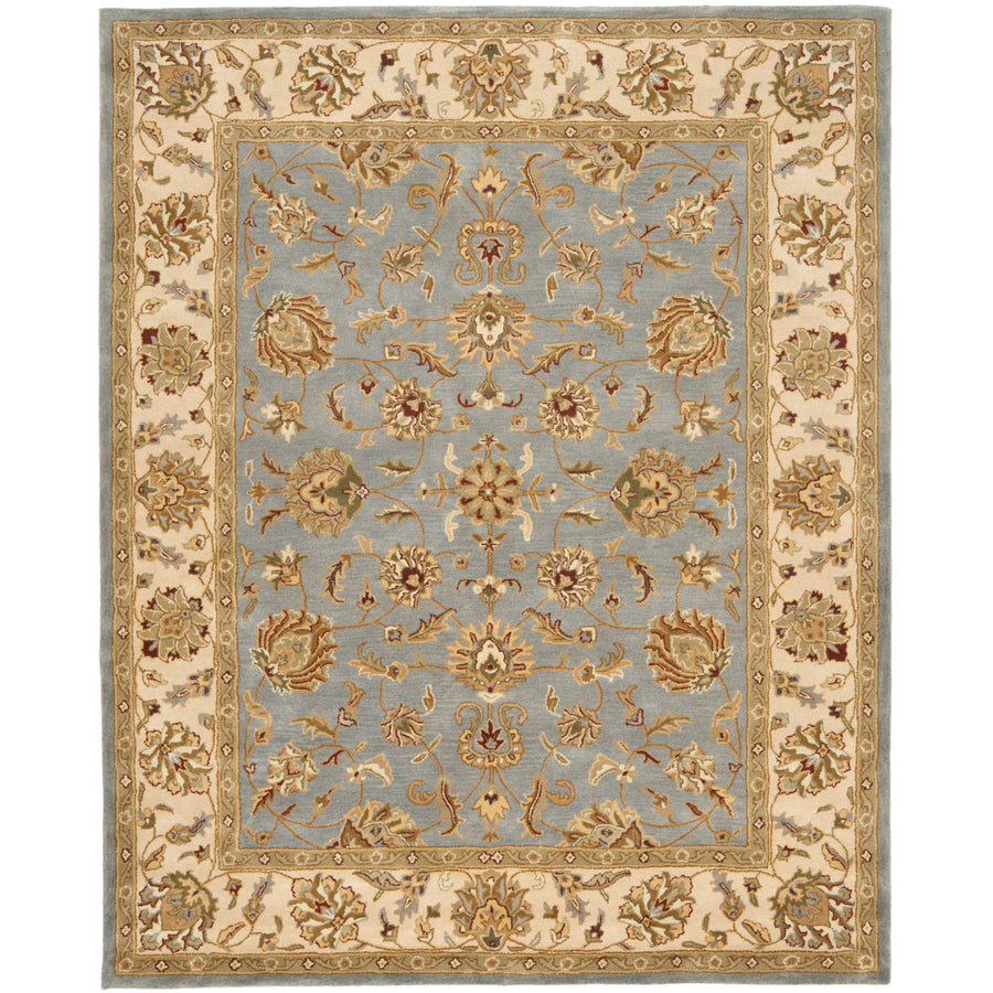 SAFAVIEH Heritage HG343B Handmade Blue / Beige Rug Image 1