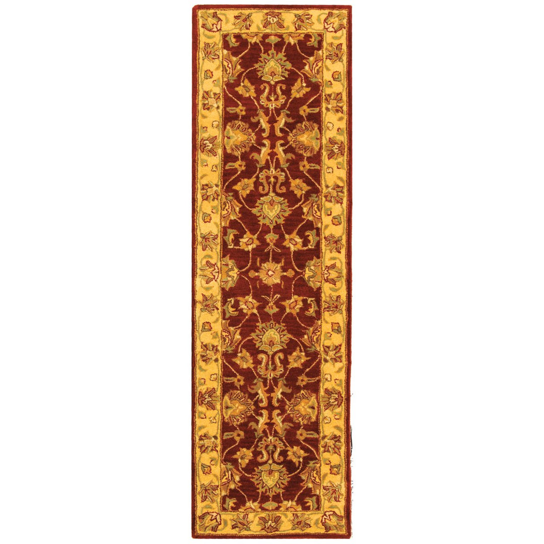 SAFAVIEH Heritage HG343C Handmade Red / Gold Rug Image 5