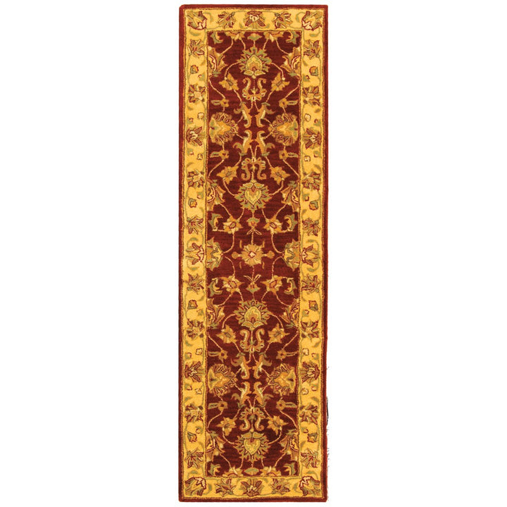 SAFAVIEH Heritage HG343C Handmade Red / Gold Rug Image 5