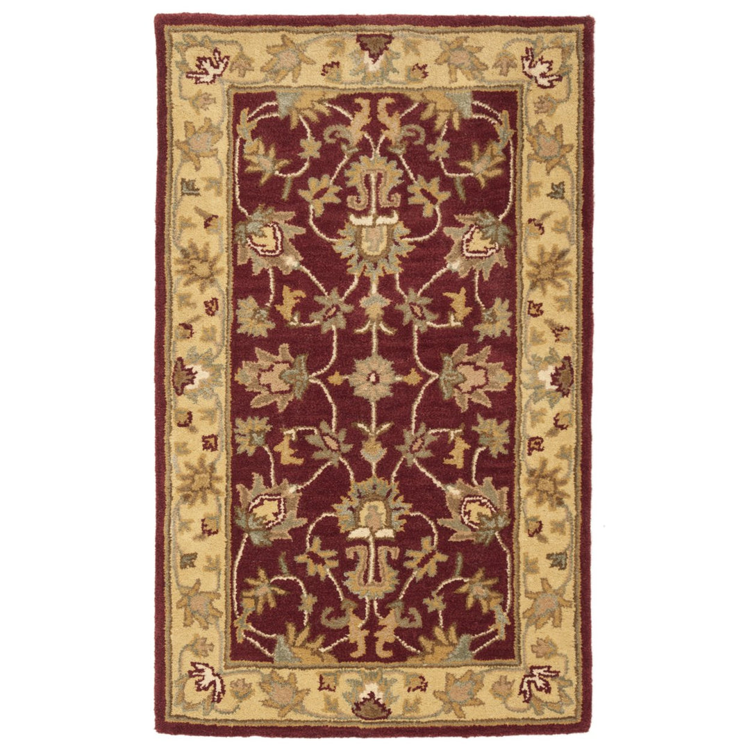 SAFAVIEH Heritage HG343C Handmade Red / Gold Rug Image 9