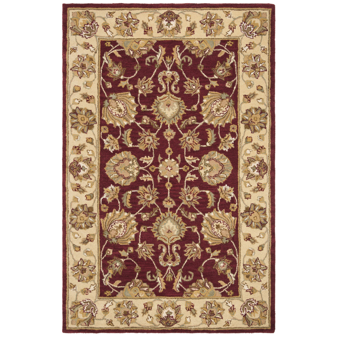 SAFAVIEH Heritage HG343C Handmade Red / Gold Rug Image 10