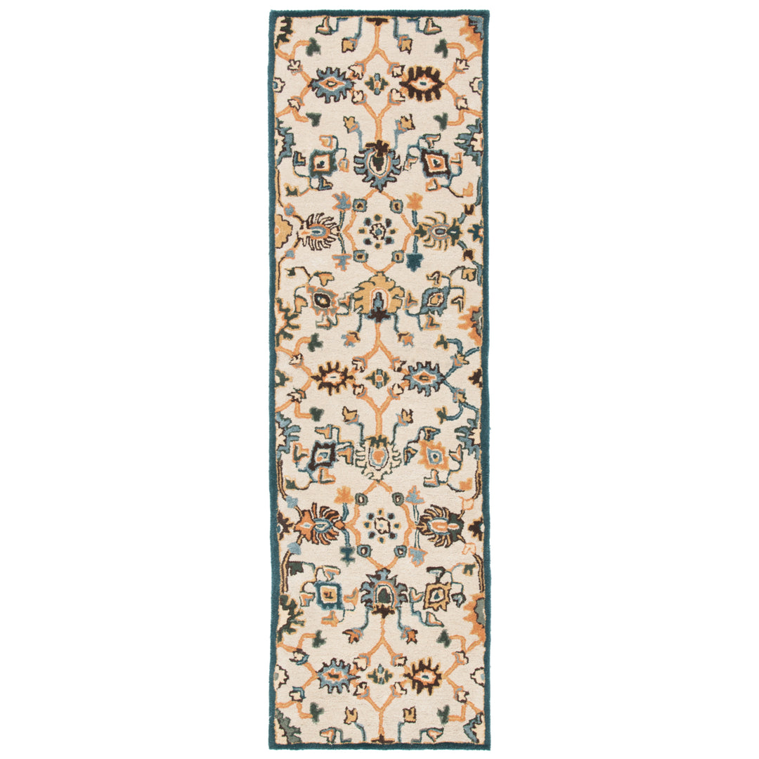 SAFAVIEH Heritage HG375B Handmade Beige / Ivory Rug Image 5