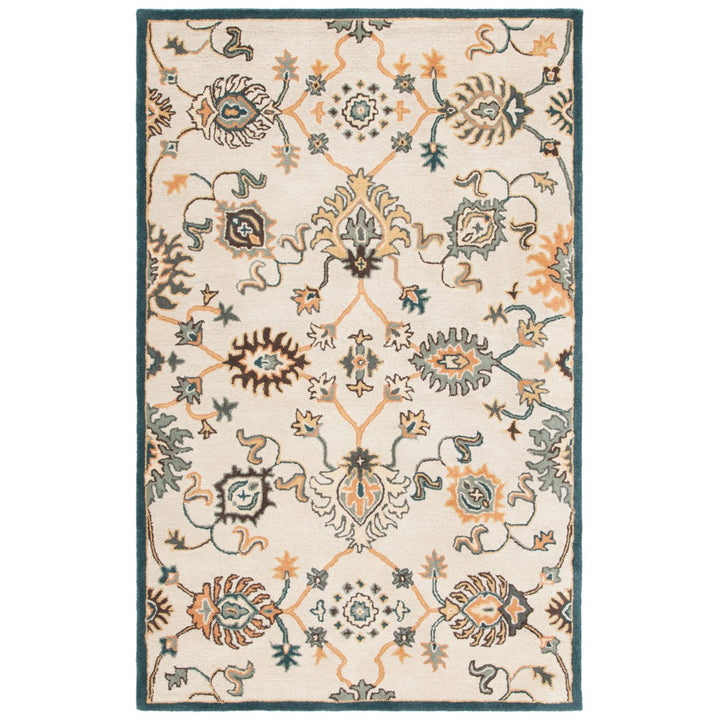 SAFAVIEH Heritage HG375B Handmade Beige / Ivory Rug Image 1