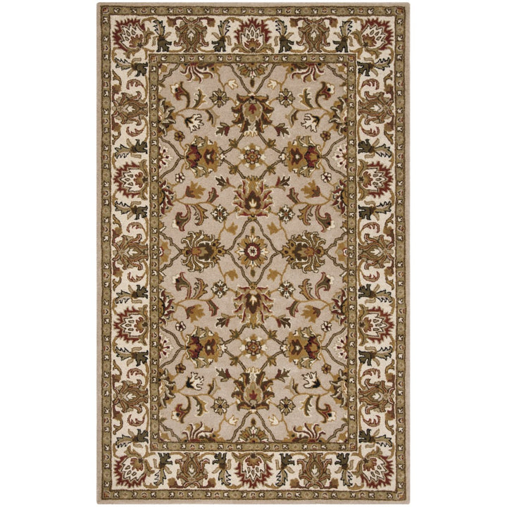 SAFAVIEH Heritage HG452A Handmade Ivory / Light Gold Rug Image 1