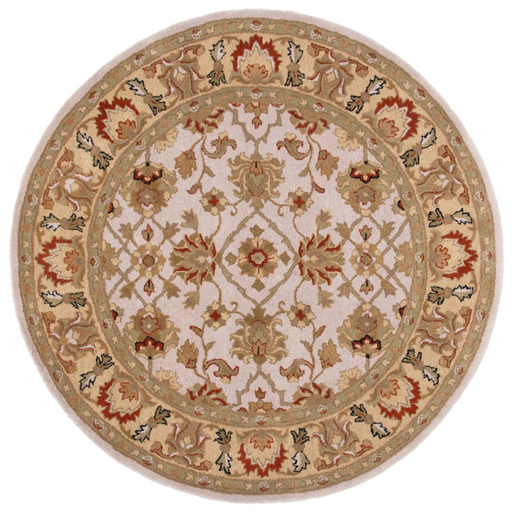 SAFAVIEH Heritage HG452A Handmade Ivory / Light Gold Rug Image 1