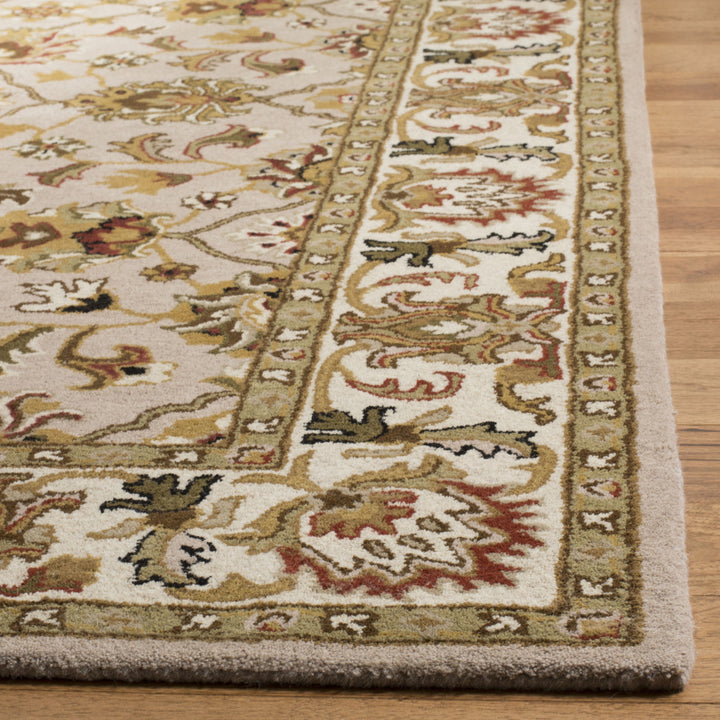 SAFAVIEH Heritage HG452A Handmade Ivory / Light Gold Rug Image 5