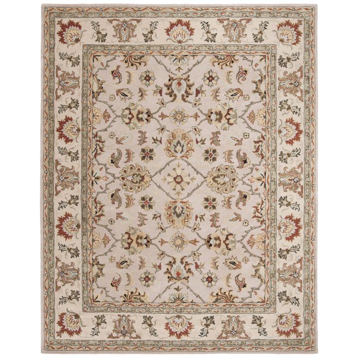 SAFAVIEH Heritage HG452A Handmade Ivory / Light Gold Rug Image 6