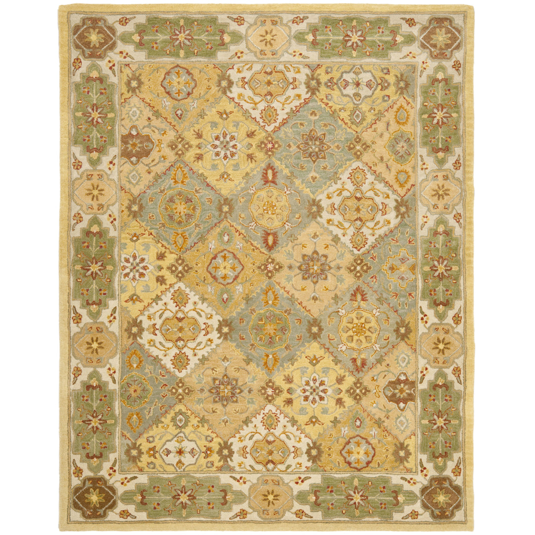 SAFAVIEH Heritage HG512C Handmade Multi / Ivory Rug Image 1