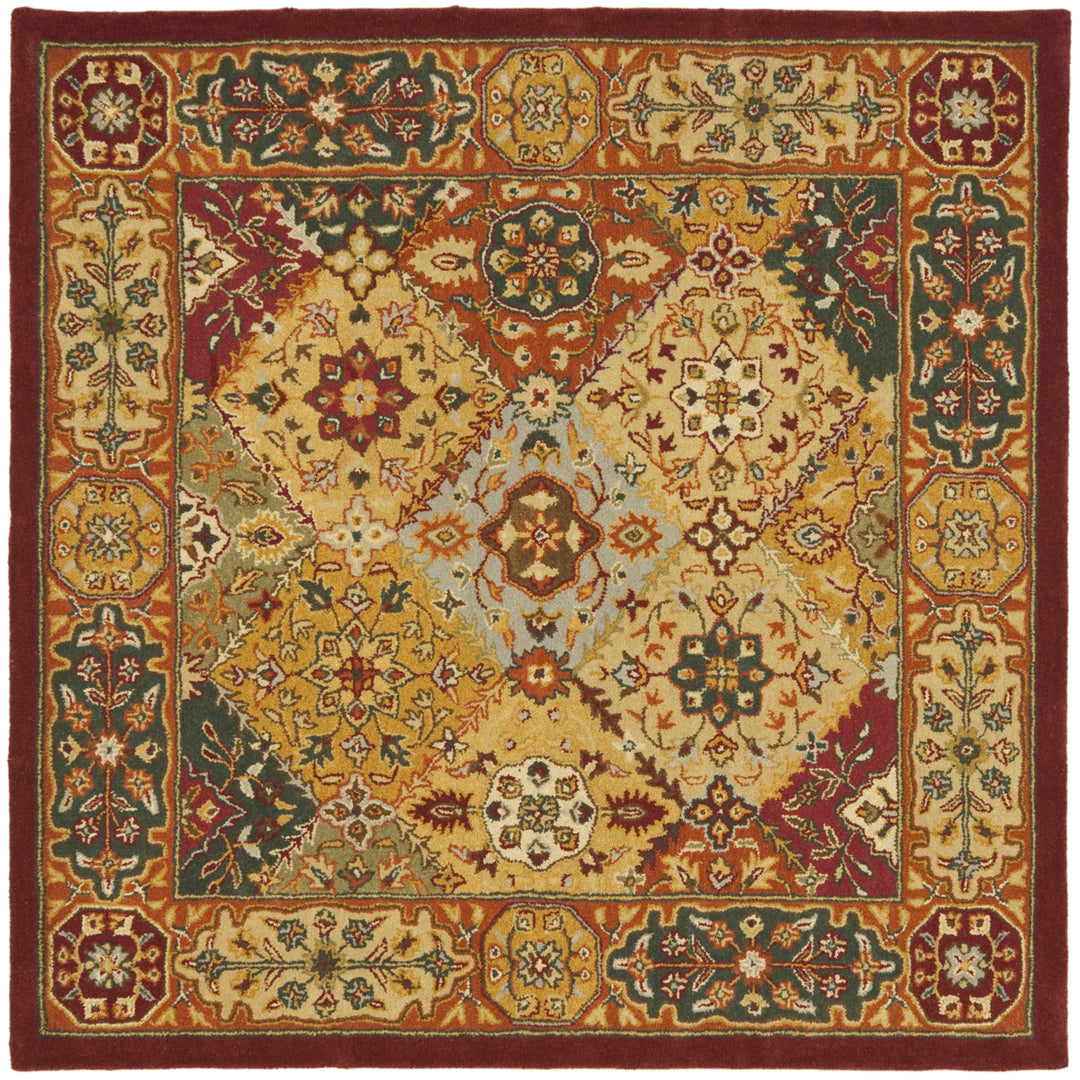 SAFAVIEH Heritage Collection HG512A Handmade Multi Rug Image 2