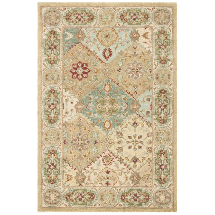 SAFAVIEH Heritage HG512C Handmade Multi / Ivory Rug Image 10