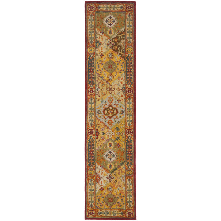 SAFAVIEH Heritage Collection HG512A Handmade Multi Rug Image 4