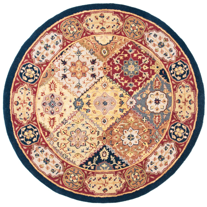 SAFAVIEH Heritage HG512B Handmade Multi / Red Rug Image 4