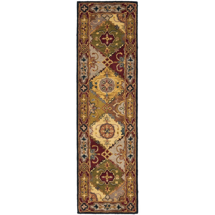 SAFAVIEH Heritage HG512B Handmade Multi / Red Rug Image 1