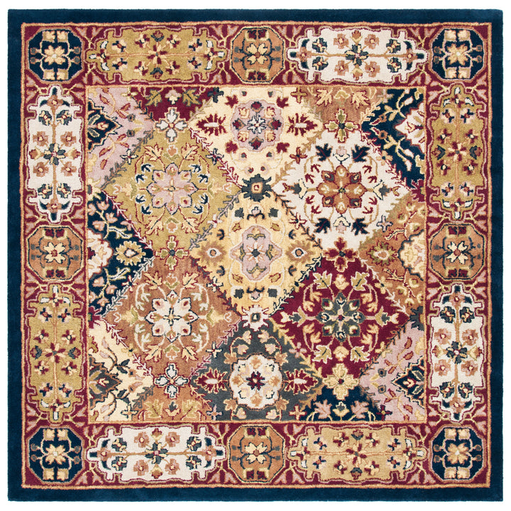 SAFAVIEH Heritage HG512B Handmade Multi / Red Rug Image 6