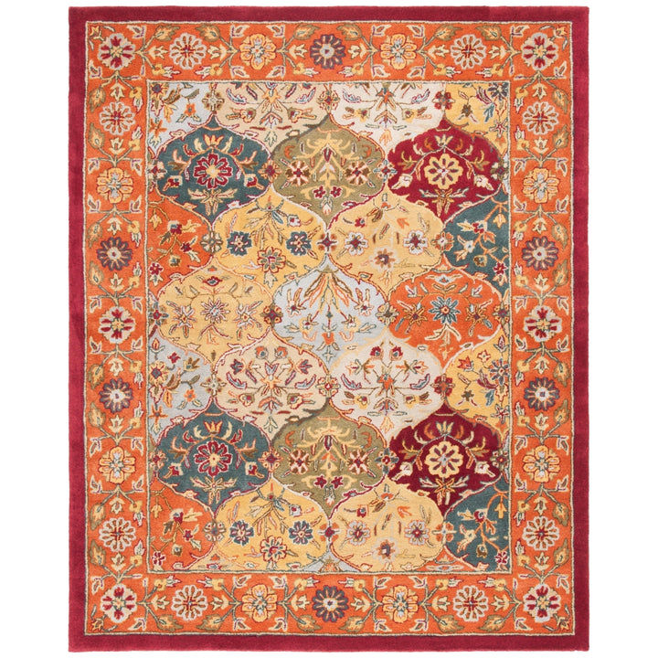 SAFAVIEH Heritage HG510B Handmade Multi / Red Rug Image 1