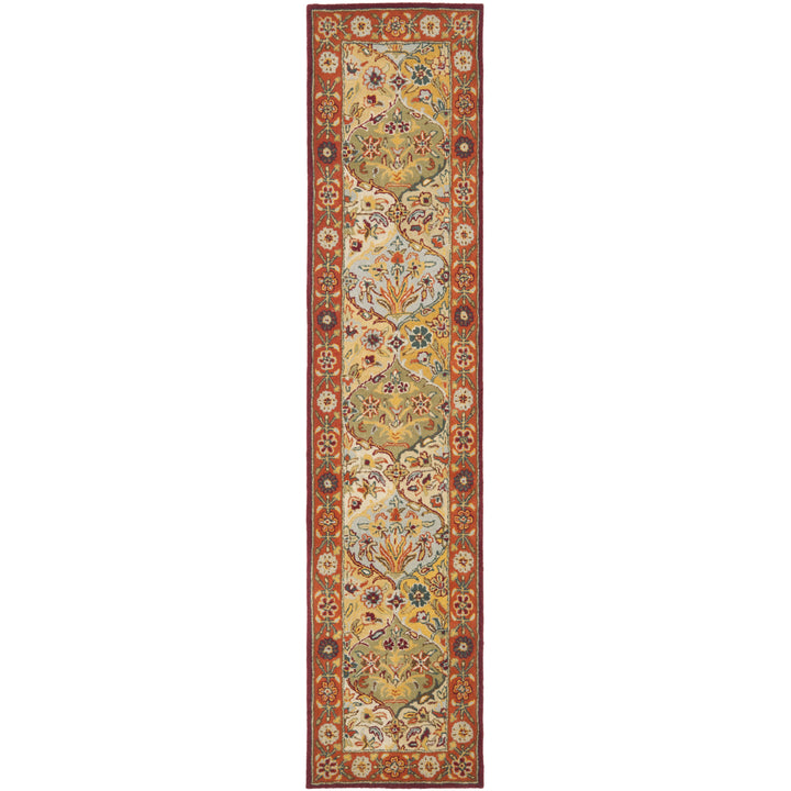 SAFAVIEH Heritage HG510B Handmade Multi / Red Rug Image 3