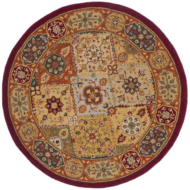 SAFAVIEH Heritage Collection HG512A Handmade Multi Rug Image 8