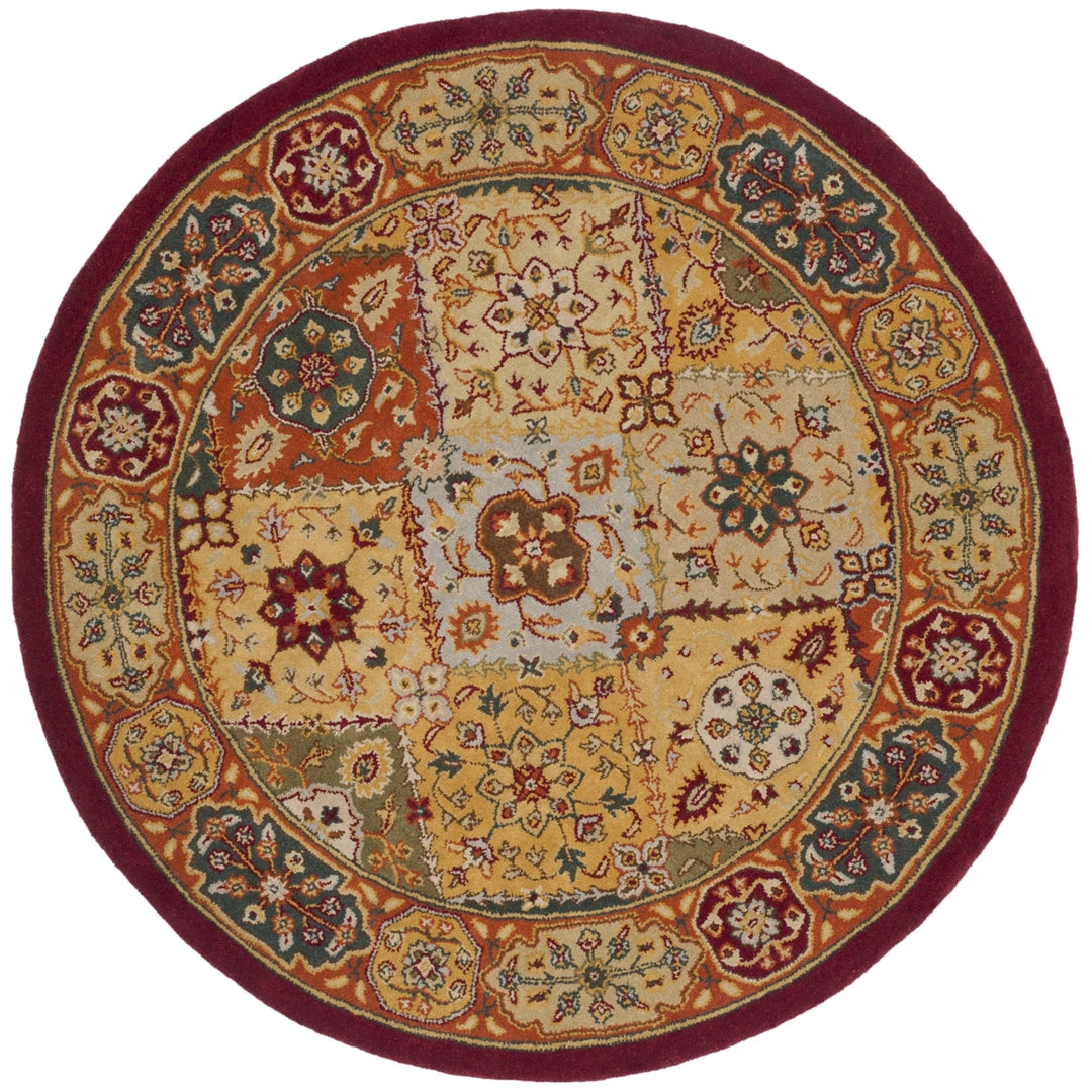 SAFAVIEH Heritage Collection HG512A Handmade Multi Rug Image 9